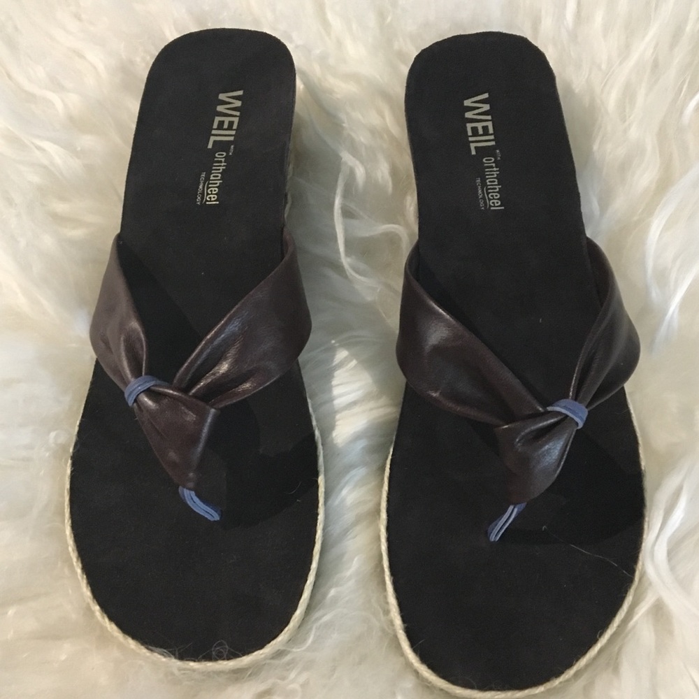 Dr Andrew Weil orthopedic sandal new 10 chocolate